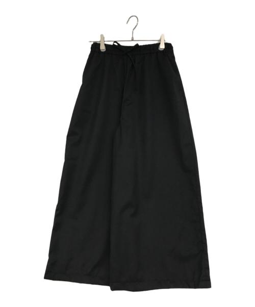 mizuiro-ind（ミズイロインド）mizuiro-ind (ミズイロインド) イージーワイドパンツ ブラック サイズ:2の古着・服飾アイテム