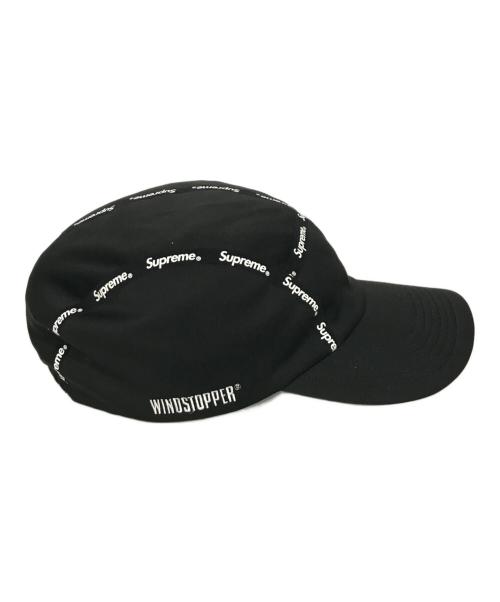 SUPREME（シュプリーム）SUPREME (シュプリーム) TAPED SEAM WINDSTOPPER CAMP CAP ブラックの古着・服飾アイテム
