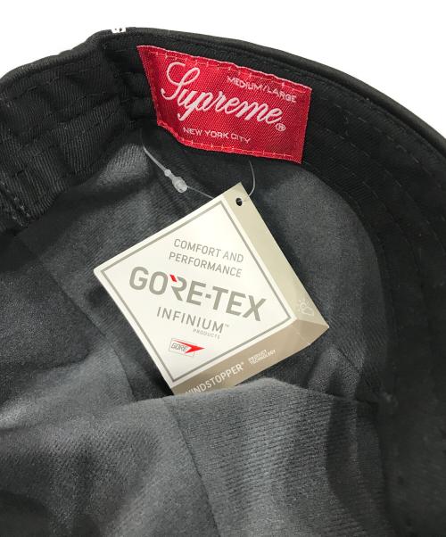 SUPREME（シュプリーム）SUPREME (シュプリーム) TAPED SEAM WINDSTOPPER CAMP CAP ブラックの古着・服飾アイテム