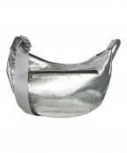 russetラシット）の古着「ソフトレザーラウンドショルダーバッグ」｜シルバー