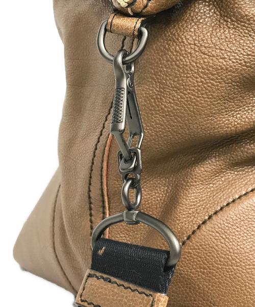 BOTTEGA VENETA（ボッテガベネタ）BOTTEGA VENETA (ボッテガベネタ) ボストンバッグ ブラウンの古着・服飾アイテム