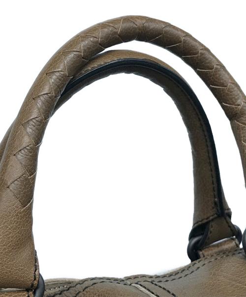 BOTTEGA VENETA（ボッテガベネタ）BOTTEGA VENETA (ボッテガベネタ) ボストンバッグ ブラウンの古着・服飾アイテム