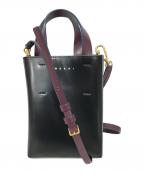 MARNIマルニ）の古着「MUSEO BAG NANOショルダーバッグ」｜ブラック