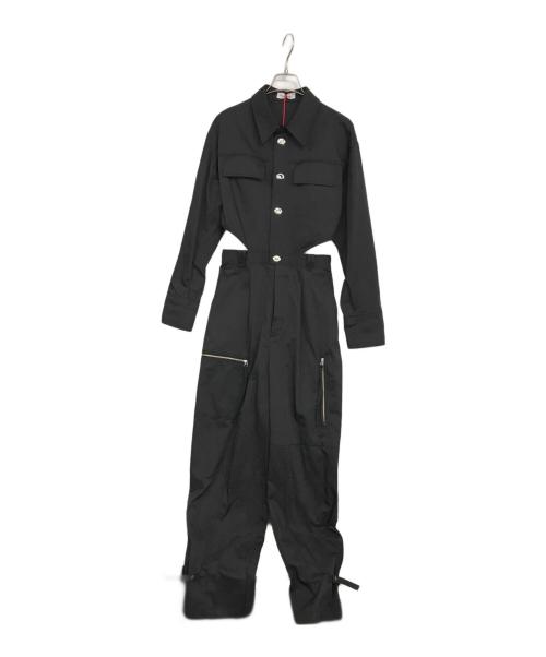 MAISON SPECIAL（メゾンスペシャル）MAISON SPECIAL (メゾンスペシャル) メタルモチーフジャンプスーツ ブラック サイズ:FREEの古着・服飾アイテム