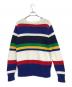 POLO RALPH LAUREN (ポロ・ラルフローレン) エンブレムボーダークルーネックニット マルチカラー サイズ:SP：6000円