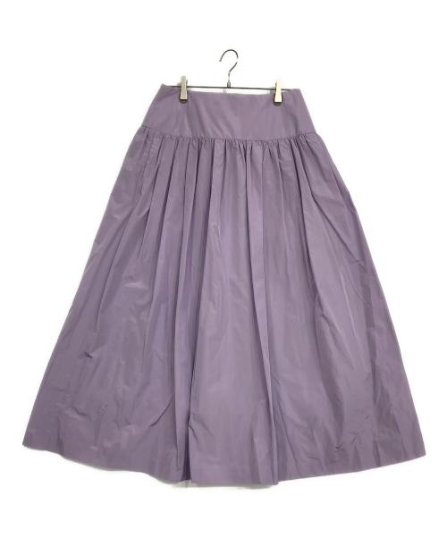 IENA（イエナ）IENA (イエナ) タフタギャザースカート パープル サイズ:38の古着・服飾アイテム
