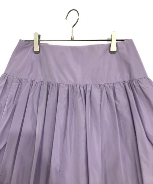 IENA（イエナ）IENA (イエナ) タフタギャザースカート パープル サイズ:38の古着・服飾アイテム