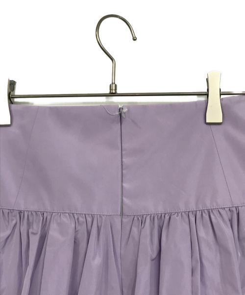 IENA（イエナ）IENA (イエナ) タフタギャザースカート パープル サイズ:38の古着・服飾アイテム