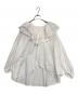 SLOBE IENA（スローブ イエナ）の古着「ラッフルブラウス」｜ホワイト
