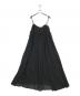 SLOBE IENA (スローブ イエナ) コットンガーゼ ギャザーワンピース ブラック サイズ:表記サイズ無し：5000円