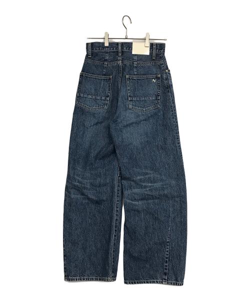 ASTRAET（アストラット）ASTRAET (アストラット) 3D 5ポケット デニムワイドパンツ ブルー サイズ:00の古着・服飾アイテム