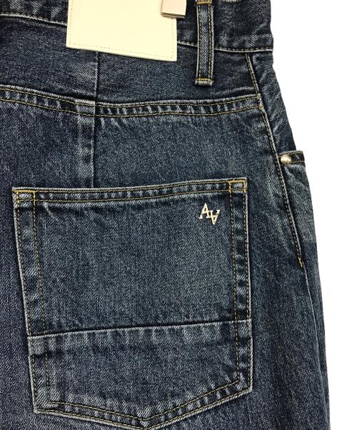 ASTRAET（アストラット）ASTRAET (アストラット) 3D 5ポケット デニムワイドパンツ ブルー サイズ:00の古着・服飾アイテム