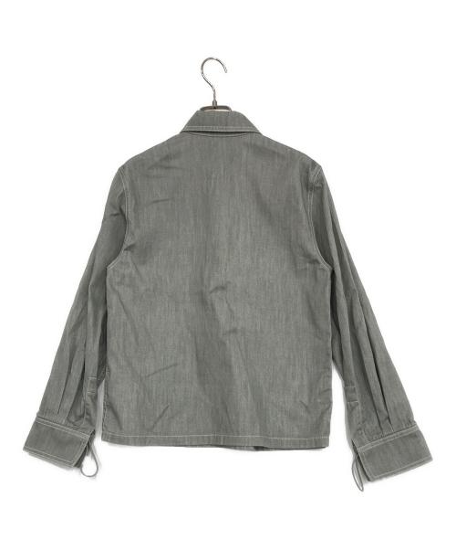 FENDI（フェンディ）FENDI (フェンディ) FFロゴプルオーバーシャツ グレー サイズ:36の古着・服飾アイテム