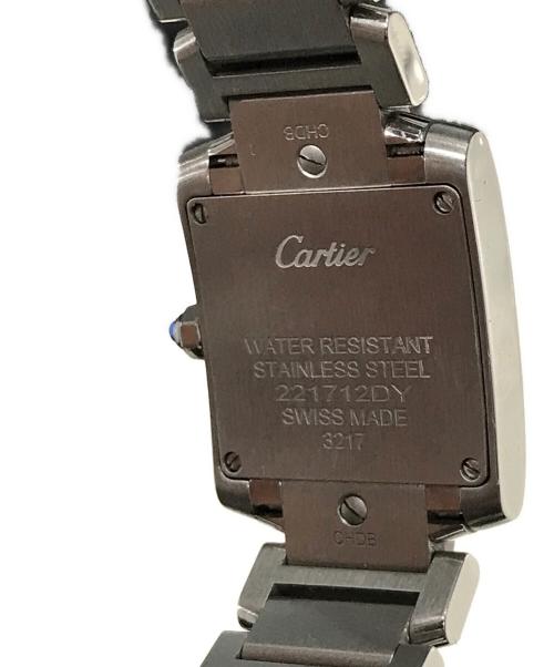 Cartier（カルティエ）Cartier (カルティエ) タンクフランセーズSM ホワイトの古着・服飾アイテム