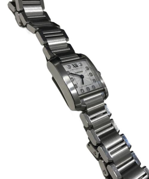 Cartier（カルティエ）Cartier (カルティエ) タンクフランセーズSM ホワイトの古着・服飾アイテム