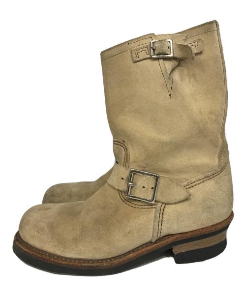 RED WING（レッドウィング）RED WING (レッドウィング) エンジニアブーツ ベージュ サイズ:USA 8の古着・服飾アイテム