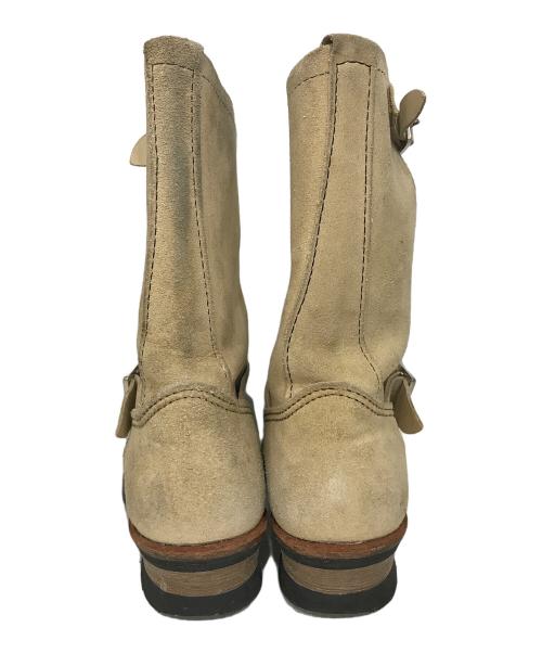 RED WING（レッドウィング）RED WING (レッドウィング) エンジニアブーツ ベージュ サイズ:USA 8の古着・服飾アイテム