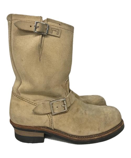RED WING（レッドウィング）RED WING (レッドウィング) エンジニアブーツ ベージュ サイズ:USA 8の古着・服飾アイテム