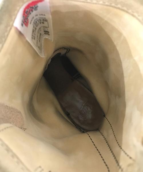 RED WING（レッドウィング）RED WING (レッドウィング) エンジニアブーツ ベージュ サイズ:USA 8の古着・服飾アイテム