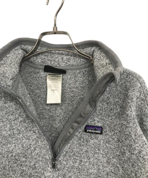 Patagonia（パタゴニア）Patagonia (パタゴニア) Better Sweater 1/4-Zip グレー サイズ:XLの古着・服飾アイテム