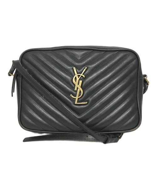 Saint Laurent Paris（サンローランパリ）Saint Laurent Paris (サンローランパリ) ルー カメラ ショルダーバッグ ネイビーの古着・服飾アイテム
