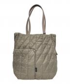 Y'SACCSイザック）の古着「パデットトートバッグ Mサイズ」｜グレー