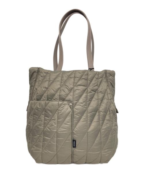 Y'SACCS（イザック）Y'SACCS (イザック) パデットトートバッグ Mサイズ グレーの古着・服飾アイテム