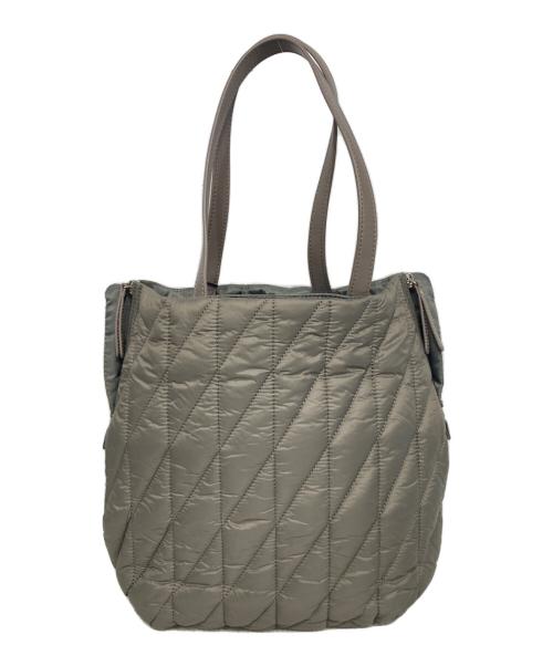 Y'SACCS（イザック）Y'SACCS (イザック) パデットトートバッグ Mサイズ グレーの古着・服飾アイテム