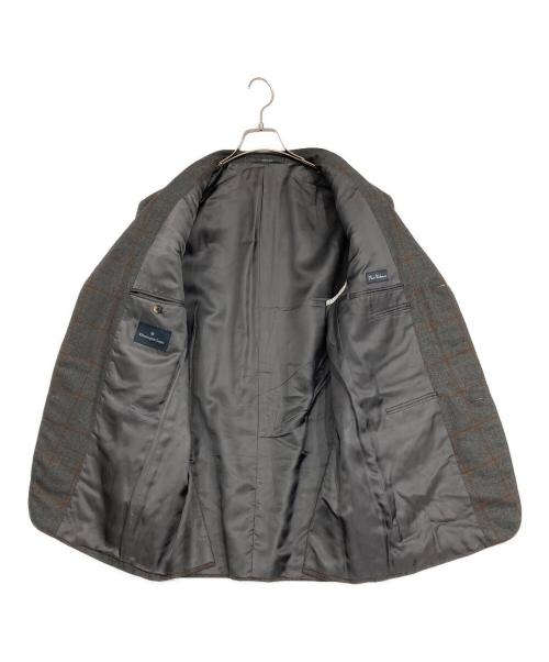 ERMENEGILDO ZEGNA（エルメネジルド・ゼニア）ERMENEGILDO ZEGNA (エルメネジルド・ゼニア) カシミア3Bジャケット グレー サイズ:50の古着・服飾アイテム