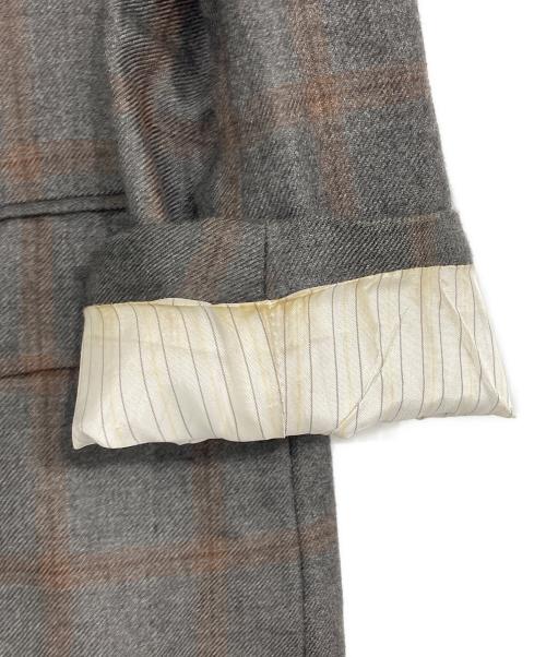 ERMENEGILDO ZEGNA（エルメネジルド・ゼニア）ERMENEGILDO ZEGNA (エルメネジルド・ゼニア) カシミア3Bジャケット グレー サイズ:50の古着・服飾アイテム