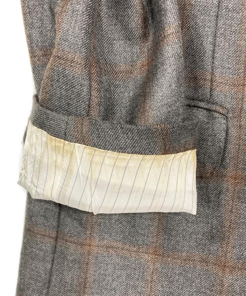 ERMENEGILDO ZEGNA（エルメネジルド・ゼニア）ERMENEGILDO ZEGNA (エルメネジルド・ゼニア) カシミア3Bジャケット グレー サイズ:50の古着・服飾アイテム