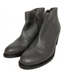 FABIO RUSCONI（ファビオルスコーニ）の古着「ショートブーツ」｜グレー