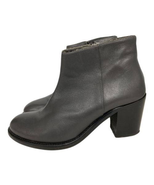 FABIO RUSCONI（ファビオルスコーニ）FABIO RUSCONI (ファビオルスコーニ) ショートブーツ グレー サイズ:37の古着・服飾アイテム