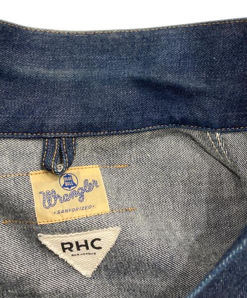 Wrangler（ラングラー）Wrangler (ラングラー) RHC Ron Herman (アールエイチシー ロンハーマン) デニムジャケット インディゴ サイズ:Lの古着・服飾アイテム