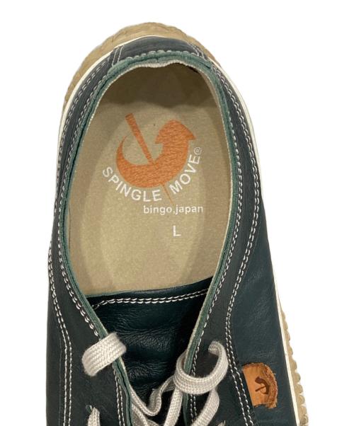 SPINGLE MOVE（スピングルムーヴ）SPINGLE MOVE (スピングルムーヴ) スニーカー グリーン サイズ:Lの古着・服飾アイテム