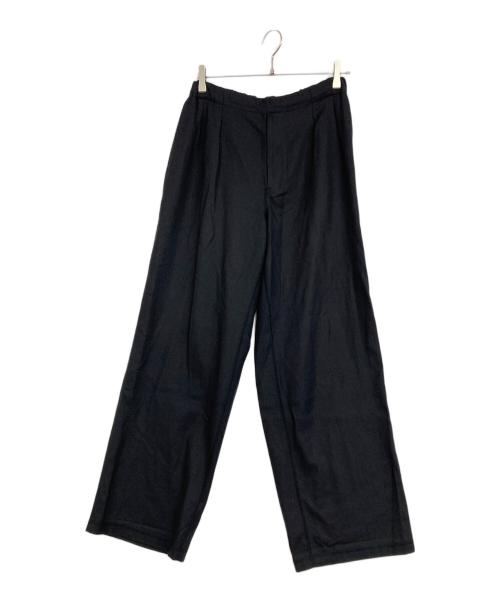 WELLDER（ウェルダー）WELLDER (ウェルダー) Wide Fit Easy Trousers - Dark Navy ブラック サイズ:34の古着・服飾アイテム