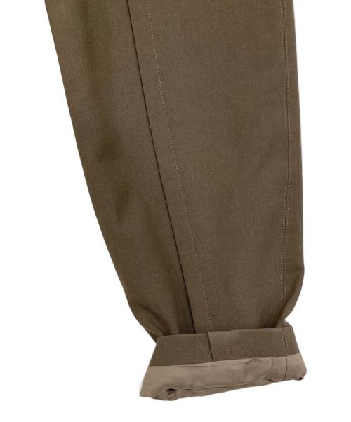 YONFA（ヨンファ）YONFA (ヨンファ) ワイドパンツ ブラウン サイズ:Sの古着・服飾アイテム