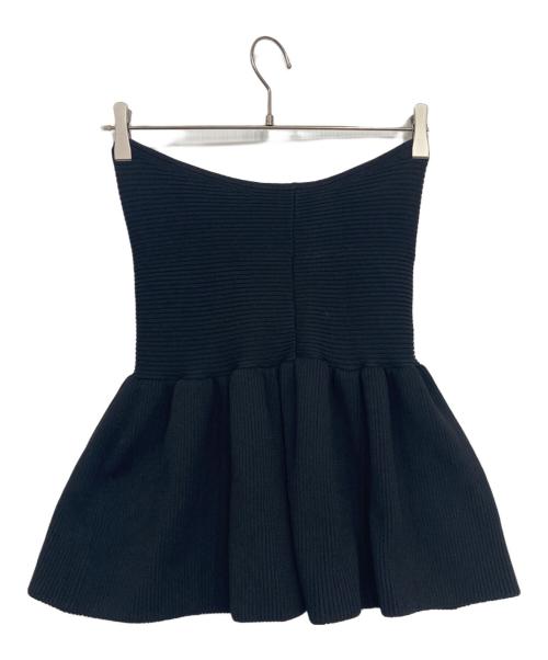 AEWEN MATOPH（イウエン マトフ）AEWEN MATOPH (イウエン マトフ) ニット バルーン ビスチェ ブラック サイズ:表記無しの古着・服飾アイテム