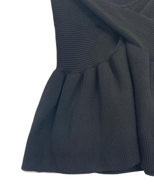 AEWEN MATOPH（イウエン マトフ）AEWEN MATOPH (イウエン マトフ) ニット バルーン ビスチェ ブラック サイズ:表記無しの古着・服飾アイテム