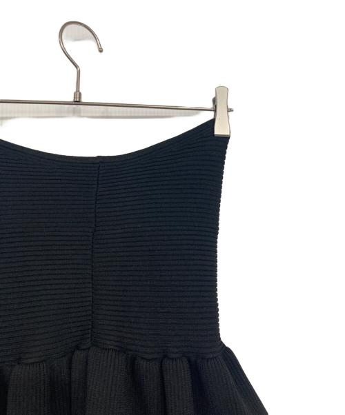 AEWEN MATOPH（イウエン マトフ）AEWEN MATOPH (イウエン マトフ) ニット バルーン ビスチェ ブラック サイズ:表記無しの古着・服飾アイテム