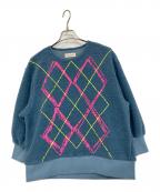 SUM1 STYLEスミスタイル）の古着「ボアスウェット」｜ブルー