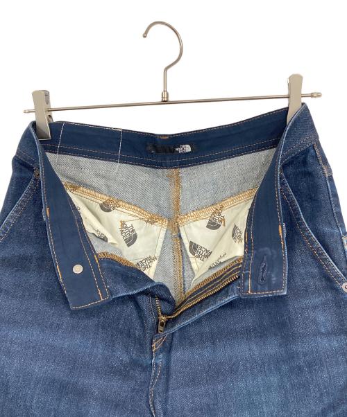 THE NORTH FACE（ザ ノース フェイス）THE NORTH FACE (ザ ノース フェイス) Denim Climbing Straight Pant インディゴ サイズ:Lの古着・服飾アイテム