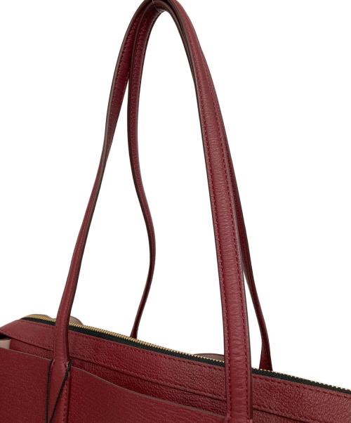 MARC JACOBS（マークジェイコブズ）MARC JACOBS (マークジェイコブス) トートバッグ ワインレッドの古着・服飾アイテム