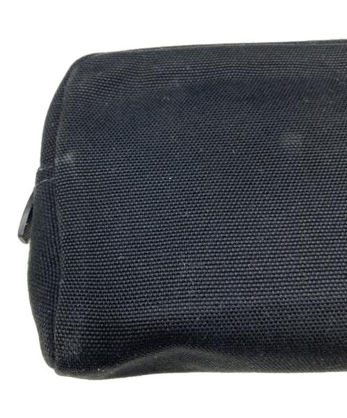 PRADA（プラダ）PRADA (プラダ) キャンバスポーチ ブラックの古着・服飾アイテム
