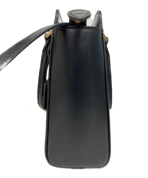 PRADA（プラダ）PRADA (プラダ) SAFFIANO SOFT　2WAYショルダーバッグ ブラックの古着・服飾アイテム