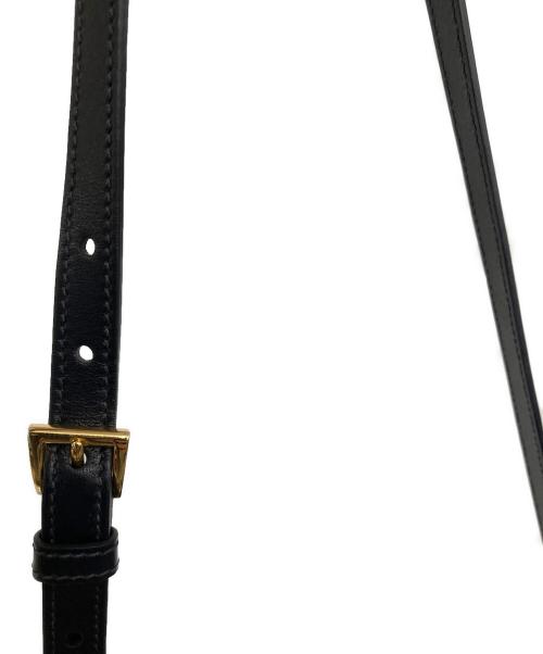 PRADA（プラダ）PRADA (プラダ) SAFFIANO SOFT　2WAYショルダーバッグ ブラックの古着・服飾アイテム