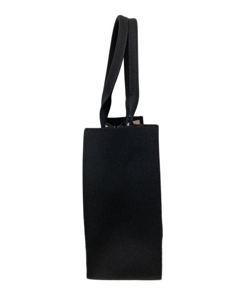 TOCCA（トッカ）TOCCA (トッカ) CHECKER CLOVER KNITBAG ブラック×ベージュ サイズ:Fの古着・服飾アイテム