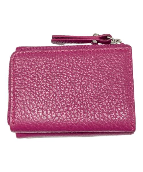 GIANNI CHIARINI（ジャンニ キアリーニ）GIANNI CHIARINI (ジャンニ キアリーニ) コンパクト財布 パープルの古着・服飾アイテム