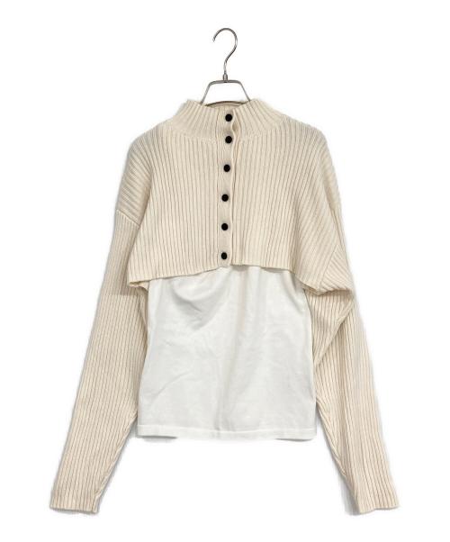 RIM.ARK（リムアーク）RIM.ARK (リムアーク) Tank set knit tops ベージュ サイズ:Fの古着・服飾アイテム