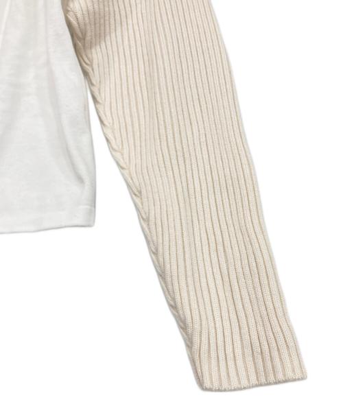 RIM.ARK（リムアーク）RIM.ARK (リムアーク) Tank set knit tops ベージュ サイズ:Fの古着・服飾アイテム